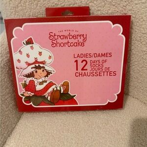NEW Strawberry Shortcake 12 Days of Socks